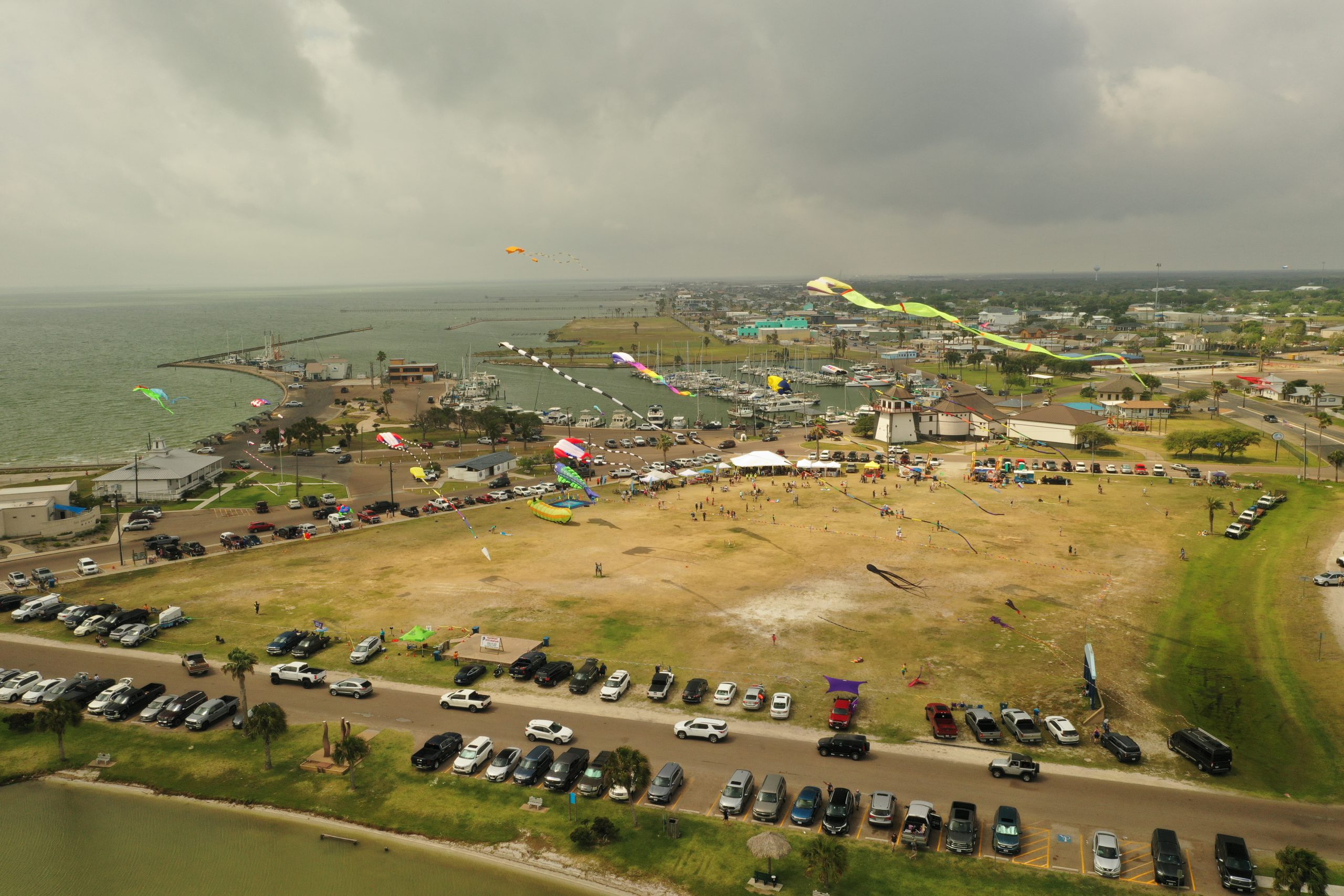 Rockport Kite Festival by Yellow Rose Drones