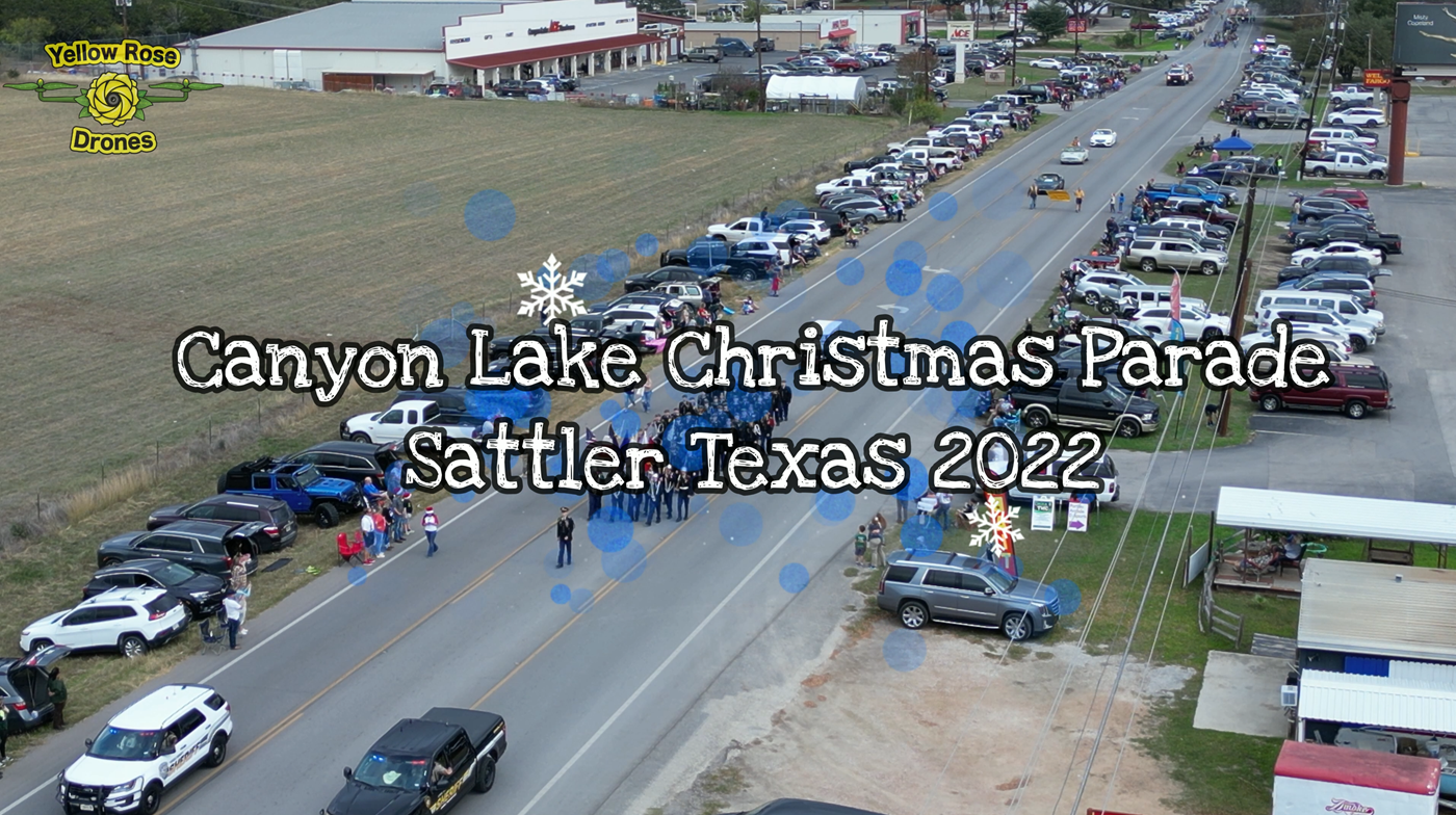 Christmas Parade 2022 in Sattler Texas Canyon Lake